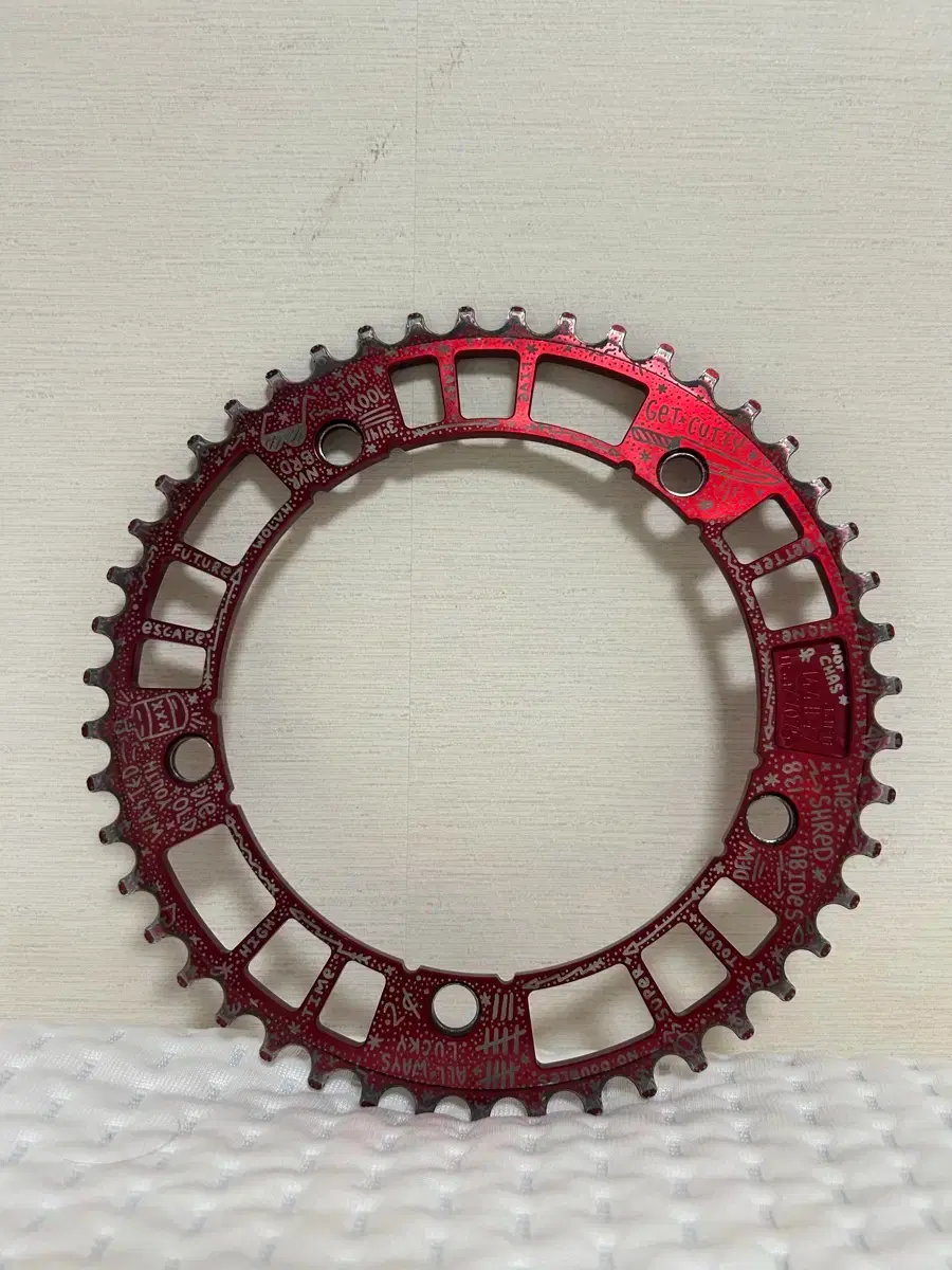 aarn＊Track chainring winter camo 49T AARN Track Chainring Limited
